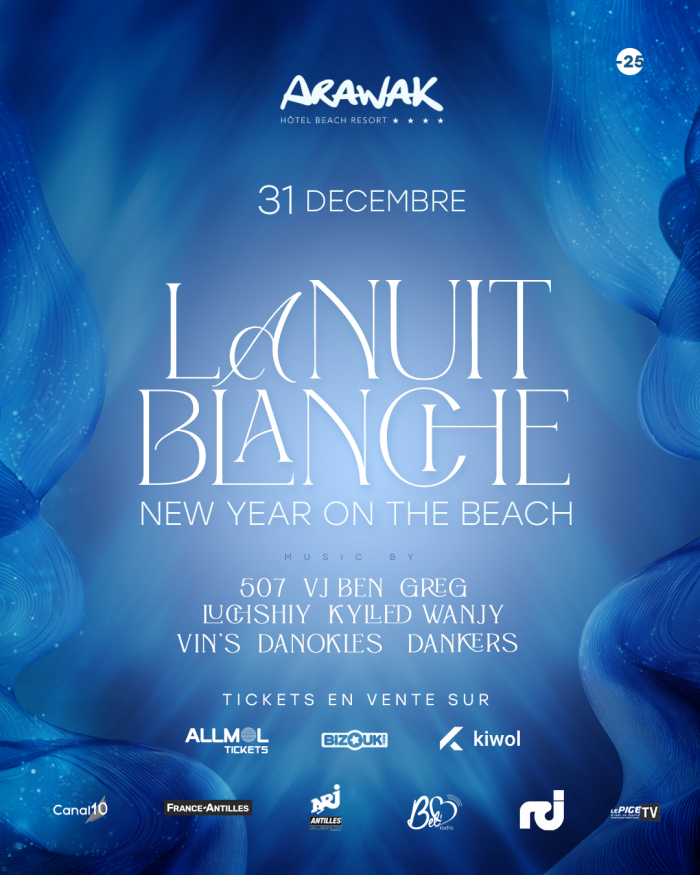 La Nuit Blanche – New Year On The Beach (Le Gosier)