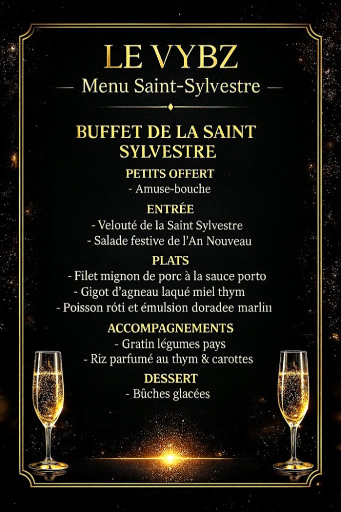 Réveillon au Vybz (Lamentin)