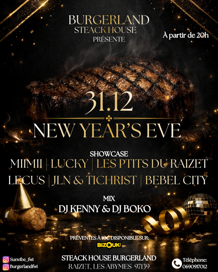 New Year’s by Burgerland (Les Abymes)