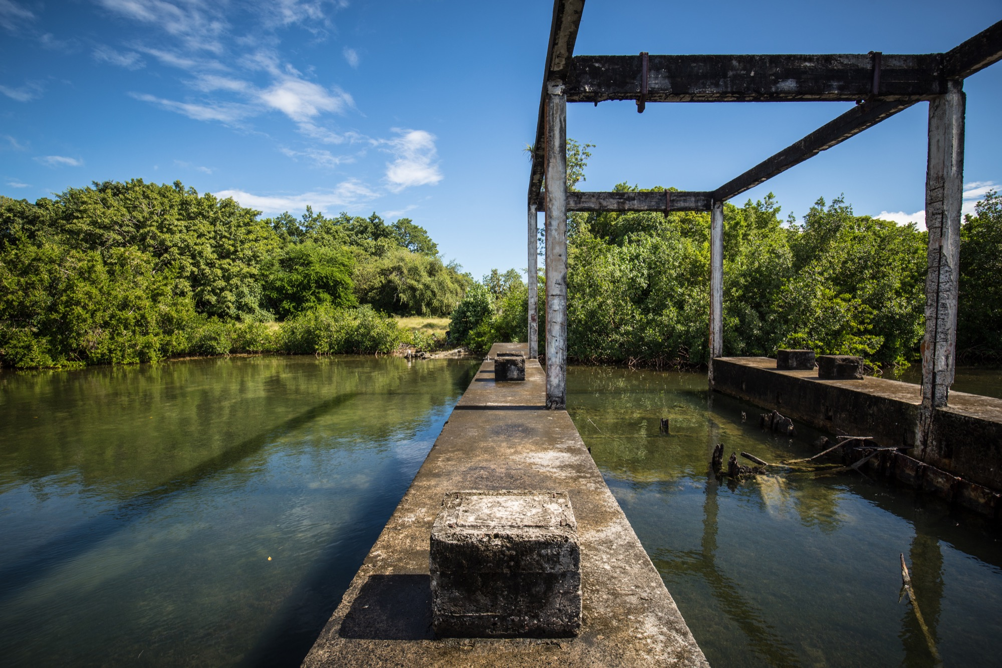Sentier de Beautiran à Petit-Canal