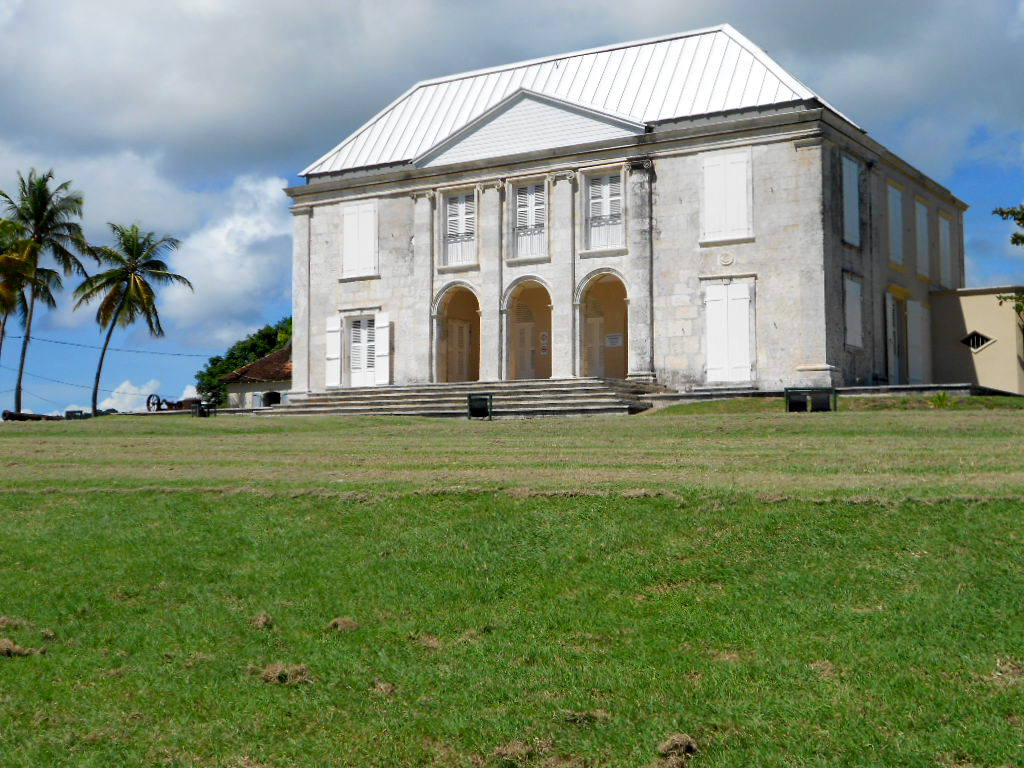 La maison de maître de l'habitation Murat, écomusée de Marie-Galante