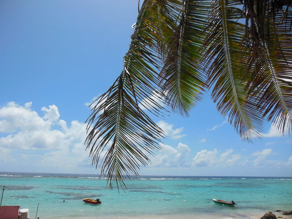 La plage du Souffleur à La Désirade