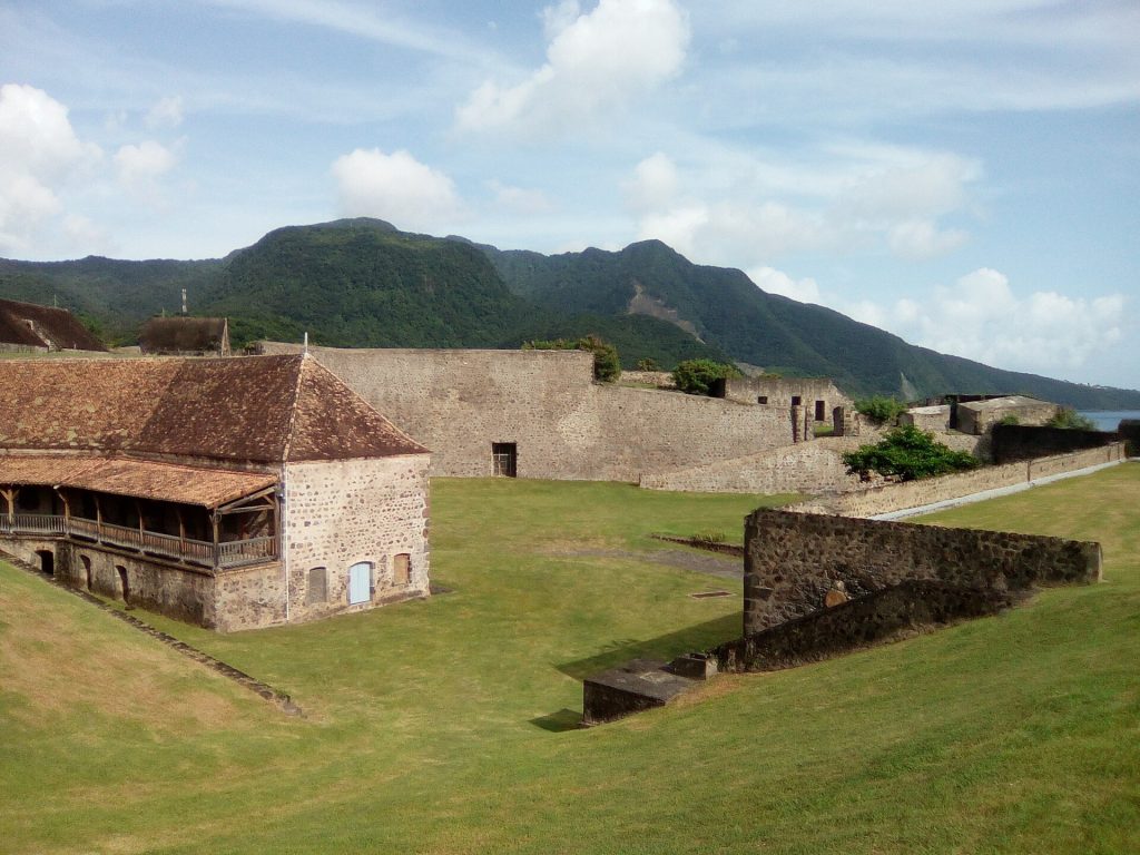 Le fort Louis Delgrès qui domine Basse-Terre